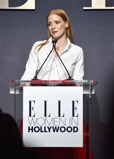 Jessica Chastain reveals she was spanked by a producer